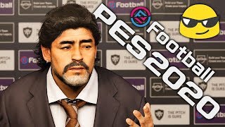 MARADONA MENEDZSER 🕹️ eFootball PES 2020  3 rész Master League [upl. by Herrick]