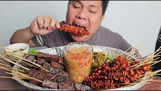 Filipino Street Food Supremacy  Isaw  Betamax [upl. by Enahsed]