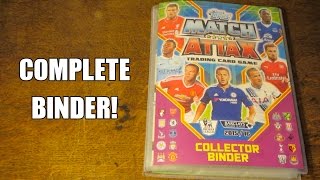 Match Attax 201516 COMPLETE COLLECTION [upl. by Marys215]