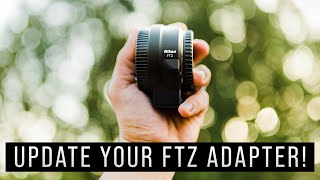 HOW TO Update Nikon FTZ Adapter FIRMWARE amp Z System Cameras [upl. by Loram706]