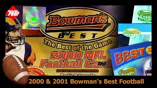 2000 amp 2001 Bowmans Best Football Sets [upl. by Darnok]