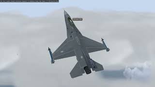 Overspeed Test For F16 Fighting falcon [upl. by Leidgam]