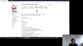 Customer Onboarding Process Using Camunda 8 and Spring  Walkthrough [upl. by Rosie]