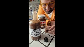 liquore alla Nutella stupirete tutti ma sopratutto un idea regalo Natalizia [upl. by Rebah]