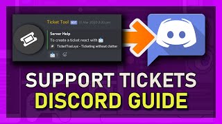 How To Create Support Tickets for your Discord Server [upl. by Berglund321]