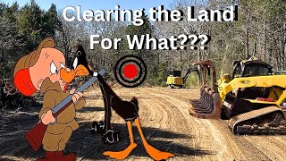 Land Clearing with Excavator and Skid Steer for Shooting Range [upl. by Nomelif]