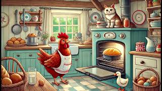 The Little Red Hen  Classic Childrens Story with a Moral Lesson [upl. by Errehs]