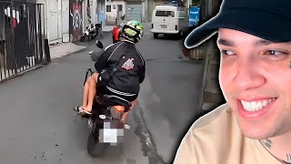 2 pivetes tentano fugir da policia kkkkkkkkkkk [upl. by Leahcir]