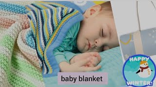 baby blanket  knitted blanket for baby  kidwids clothing  winter clothes [upl. by Daeriam306]