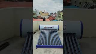 SUPREME 165LPD SOLAR WATER HEATER WITH 20YRS WARRANTY GLASS LINE MODEL [upl. by Sikko870]