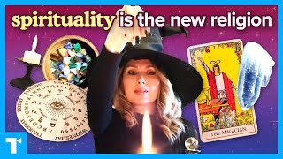 Tarot Astrology Crystals  Spirituality is replacing religion [upl. by Yenitsed]