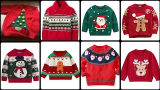 Christmas Sweater DesignBaby Sweater Design For ChristmasChristmas Sweater Patterns [upl. by Lledyl667]