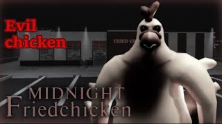 This chicken wants me dead Midnight Fried Chicken Roblox [upl. by Rosol]