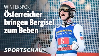 Vierschanzentournee Österreicher dominieren beim Heimspringen  Sportschau [upl. by Elmer]