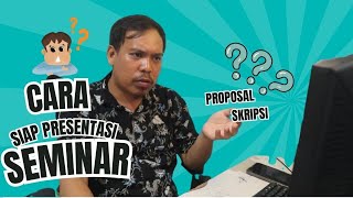 Cara Membuat PPT Untuk Seminar Proposal atau Skripsi [upl. by Octavius623]