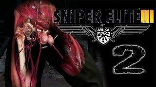 THE ELUSIVE TESTICLE SHOT  Sniper Elite 3  Part 2 [upl. by Aden76]