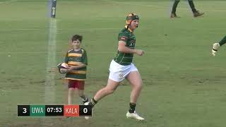 2024 Kalamunda Rugby 1st Gd Rd 10 v UWA [upl. by Woolley]