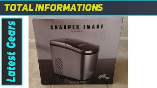 Sharper Image Portable Ice Maker The Ultimate Ice Solution for Any Space [upl. by Haven51]