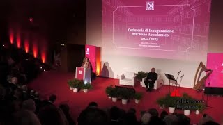 Università Milano Bicocca inaugura l’anno accademico 20242025 e taglia il nastro della rinnovata [upl. by Rosane]