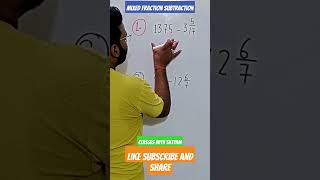 Mixed fraction concept सीख लो बहुत काम आएगा By Satyam Sir [upl. by Islaen222]