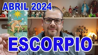 ESCORPIO ♏️ ABRIL 2024 RUEDA ASTROLOGICA [upl. by Enawtna]