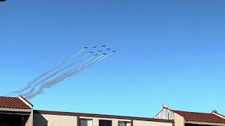 2024 Rose Parade Tiger Squadron Flyover [upl. by Icyak17]