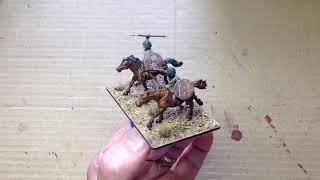 Victrix 28mm Numidian Cavalry  Review and painted example [upl. by Eisen693]