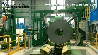 Automatic Steel Coil Banding Machine [upl. by Fran]