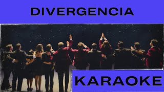 Enjambre  Divergencia Noches De Salón  KARAOKE [upl. by Cailly324]