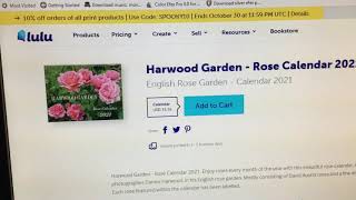 Harwood Garden  Rose Calendar 2021  Now On Sale [upl. by Hcelemile32]