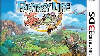 Fantasy Life Gameplay Nintendo 3DS 60 FPS 1080p [upl. by Harrat]