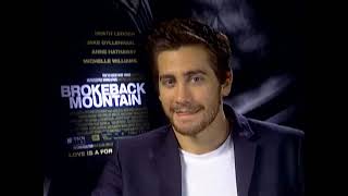 brokeback mountain  jake gyllenhaal interview [upl. by Ahsimal336]