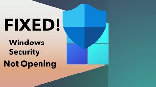 Windows security app error showing blank screen easy fix [upl. by Nierman]