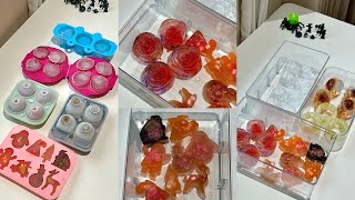 Asmr ice restock  Satisfying Homemade iced [upl. by Margetts]