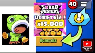 HERKEZE ÜCRETSİZ ALTIN V KOSTÜM VEREN QR KOD  Squad Busters 🐸 [upl. by Anawaj959]