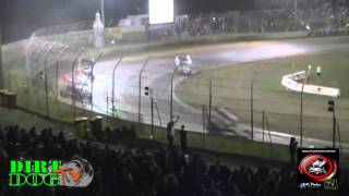 2011 Aussie Sprintcar Title AMain at Premier Speedway Jan 29 [upl. by Jon312]