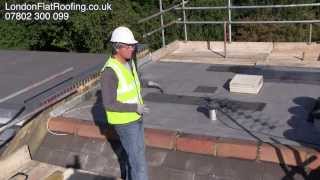 New EPDM Rubber Flat Roof And Warm Roof Insulation Video 1 of 2 [upl. by Ahsii641]