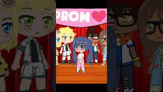 Prom Meme Marinette Adrien Miraculous MLB Gacha [upl. by Pelaga439]