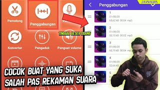 Cara Menggabungkan Audio yang Terpisahpisah di Android  Cuma 5 Menit [upl. by Guadalupe989]