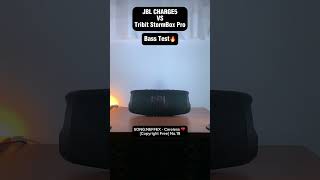 Tribit stormbox blast VS JBL BOOMBOX 3 basstest [upl. by Vicki]