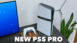 NEW PS5 Pro Unboxing amp First Look [upl. by Yelreveb39]