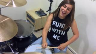 Mountains Biffy Clyro drums cover by Leire Colomo [upl. by Arahat214]