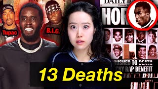 13 Deaths Around Diddy 9 Victims of City College Incident Tupac amp Biggie Kim Porter and more [upl. by Memberg]