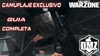 COMO CONSEGUIR quotSERPENTINEquot EL CAMUFLAJE MAS EXCLUSIVO DE COD WARZONE Y DMZ GUIA COMPLETA [upl. by Oecile]