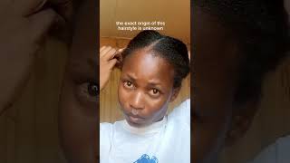 infinity bun natural howtostylenaturalhair haircare bunhairstyle howtostylehairyourself [upl. by Selemas]