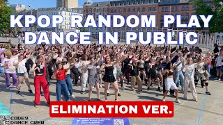 KPOP RPD IN PUBLIC ELIMINATION VER WHO WILL BE LAST ONE STANDING  CODE9 DANCE CREW [upl. by Camm]