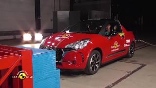 Euro NCAP Crash Test of DS 3 [upl. by Isbella]