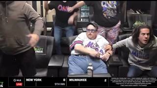 Mets Fan Reactions Pete Alonso GAME WINNING Home Run [upl. by Ladnik]