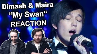 Singers ReactionReview to quotDimash Kudaibergen amp Maira Muhamed  My Swanquot [upl. by Ube]