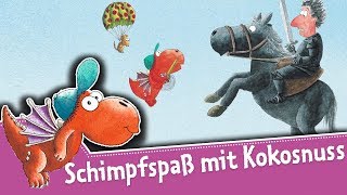 Schimpfen wie der kleine Drache Kokosnuss  lustige Schimpfworte für Kinder – schwarzer Ritter [upl. by Shulamith477]